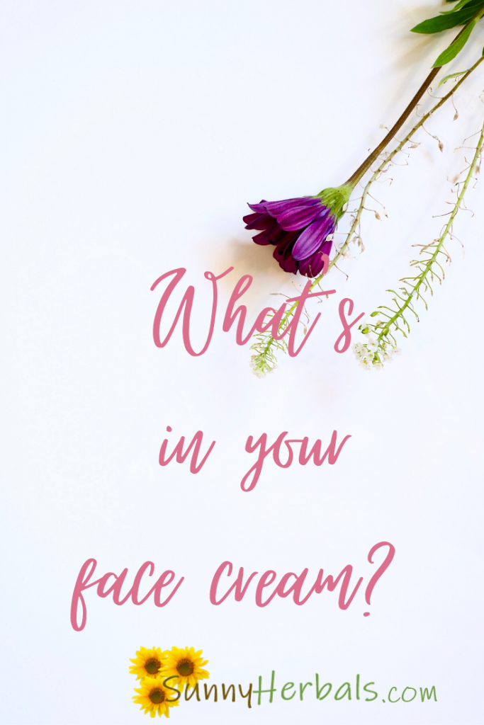 What's in your face cream?